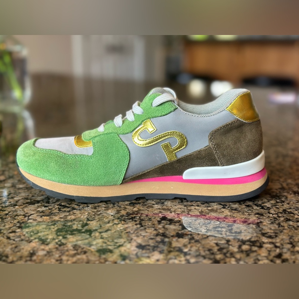 OPP France Suede Sneakers- Size 7.5 US